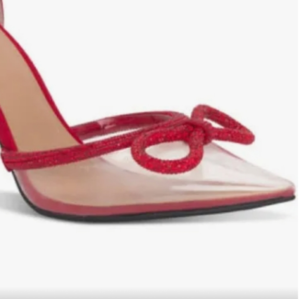 Red Rhinestone heels 👠 - Picture 5 of 12